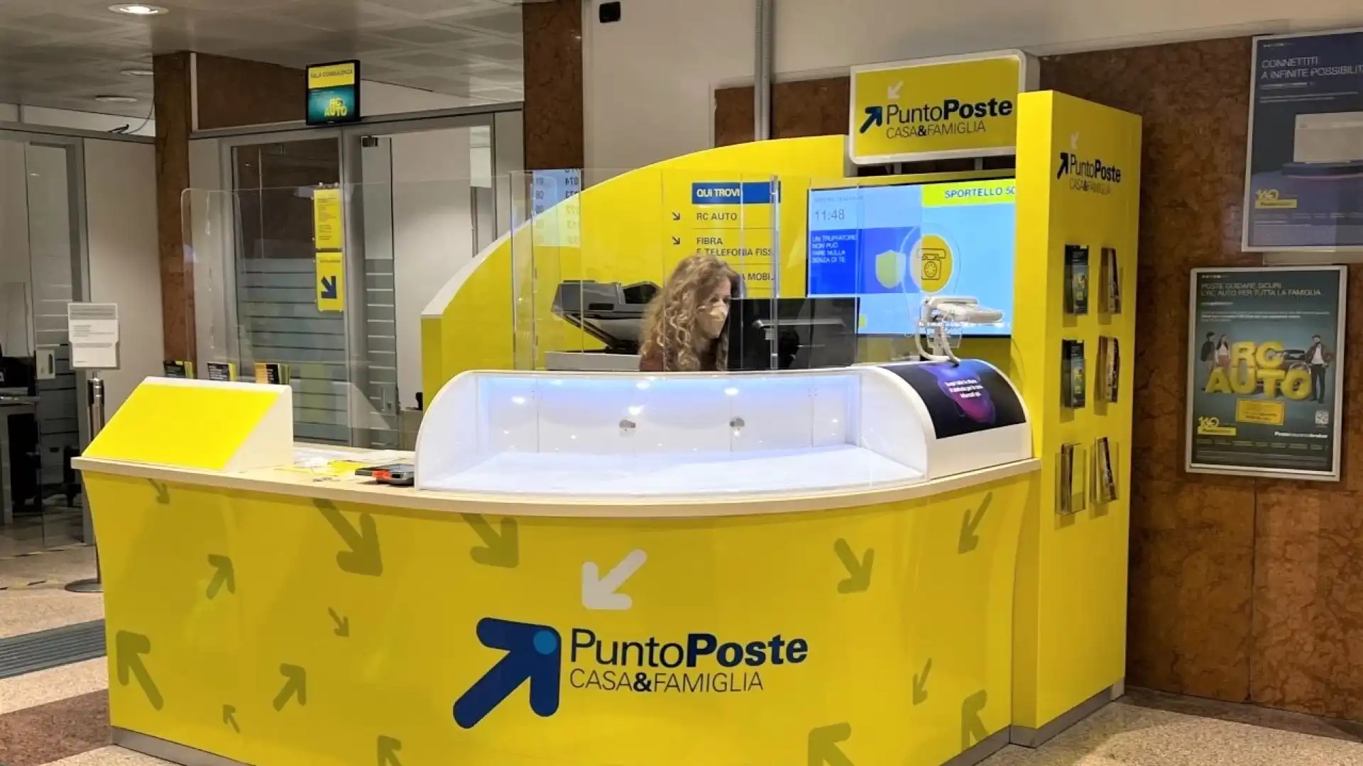 Isernia: Poste Italiane attiva il primo corner “Punto poste casa e famglia” della Provincia.